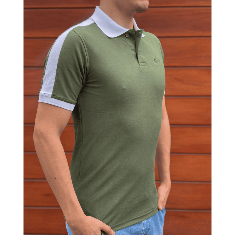 POLO MOD.008 - VERDE MILITAR