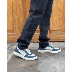 ZAPATILLA MOD.002 - AZUL GRISACEO